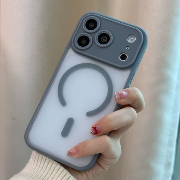 Kotelo iPhone 17 Magnetic Gray Noz36741