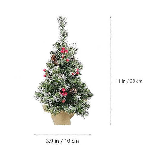 Bordsdekoration Julgran Mini Julgran Öppen Spis Julgran Mini Julgran Konstgjorda Granar
