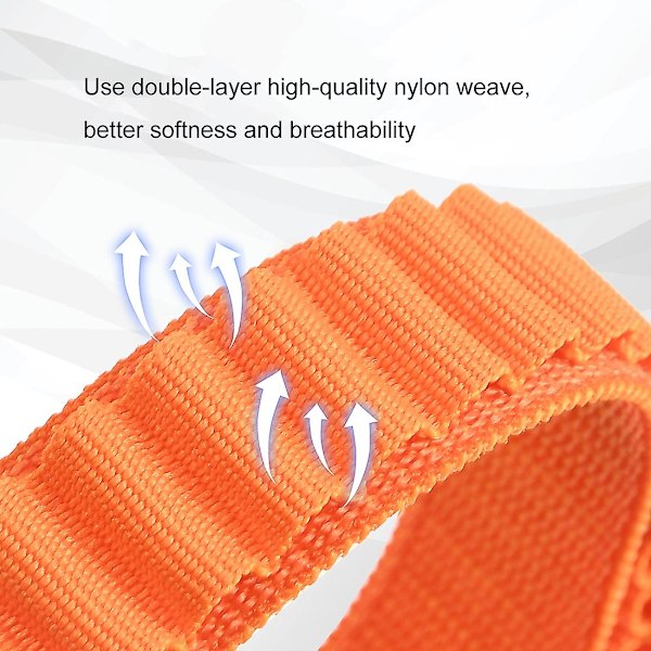 Svart Svart Nylon Loop Klockarmband kompatibelt med Xiaomi Mi Band 3 / 4 / 5 / 6 / 7