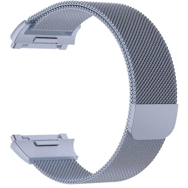 Space Gray Space Gray kompatibel med Fitbit Ionic Milanese Urrem Stor Størrelse: 24x2.2cm kompatibel med Fitbit Ionic