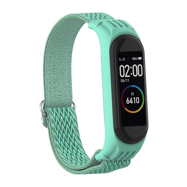Havgrøn Havgrøn kompatibel med Xiaomi Mi Band 6 / 5 / 4 / 3 Bølgeformet Urrem