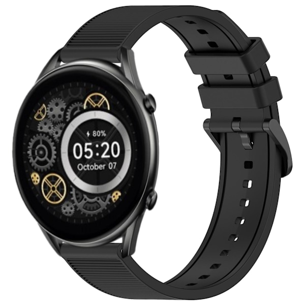 22mm Silikone Urrem kompatibel med Xiaomi Haylou RT2 LS10