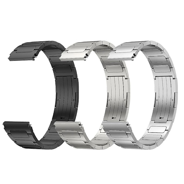 Titaani Alloy -kellon ranneke, yhteensopiva Xiaomi MI Watch Color 2:n kanssa