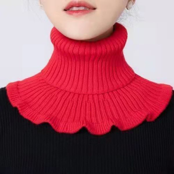 Dame falsk krage Avtakbar halv Cervical Support Varmende Singe yellow