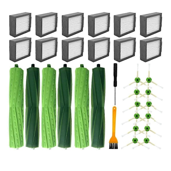 Erstatning for I1 I3 I4 I5 I6 I7 I8 E5 E6 E7 Deler Hovedsidebørste Hepa Filter