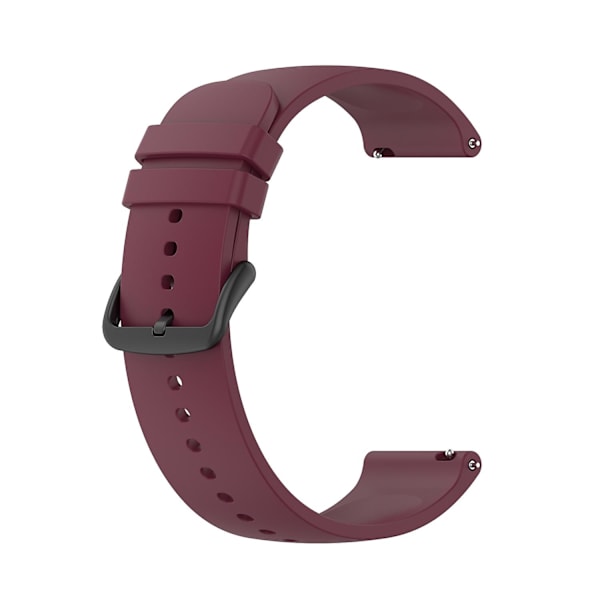 Viininpunainen silikonihihna, yhteensopiva Garmin Venu 2 Plus -kellon kanssa