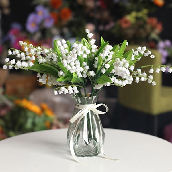 stic Allmänt Använd Full av Vitalitet Liljekonvalj Bröllop Konstgjord Blomma för Hemmet