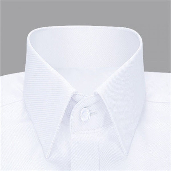 Dame falsk krage Herre Størrelse Krage Allsidig Genser Firkantet Traffic size thin blue stripe-45
