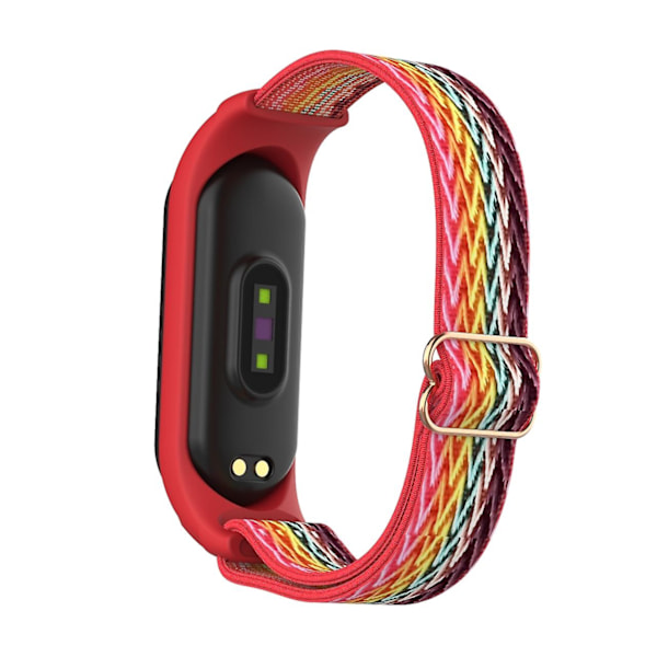 Rainbow Rainbow -yhteensopiva Xiaomi Mi Band 6 / 5 / 4 / 3 Aaltoileva Ranneke