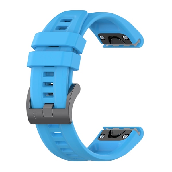 Blå Silikone Urrem kompatibel med Garmin Fenix 5s Plus