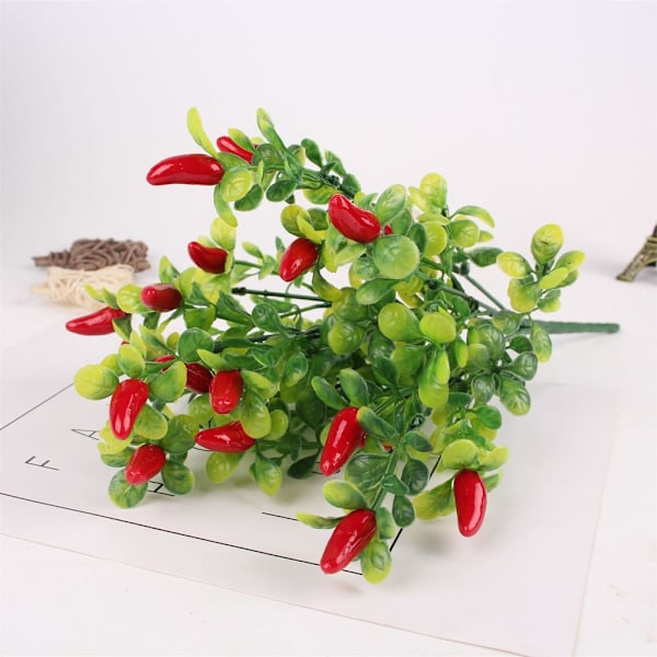 Konstgjort citronträd med gröna blad Citronkvist Frukt Bonsai Grönska Dekoration för Hem Bord Matches the image 7 Forked Lemon