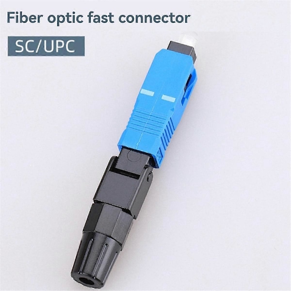20 stk. SC/UPC Fiberoptiske Hurtigkoblinger Ferdig Nedgravde Hurtigkoblinger Fiber Monteringsadaptere for Fie