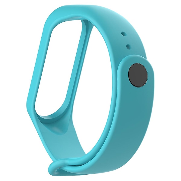 Sjöblå Sjöblå Silikonarmband kompatibelt med Xiaomi Mi Band 3