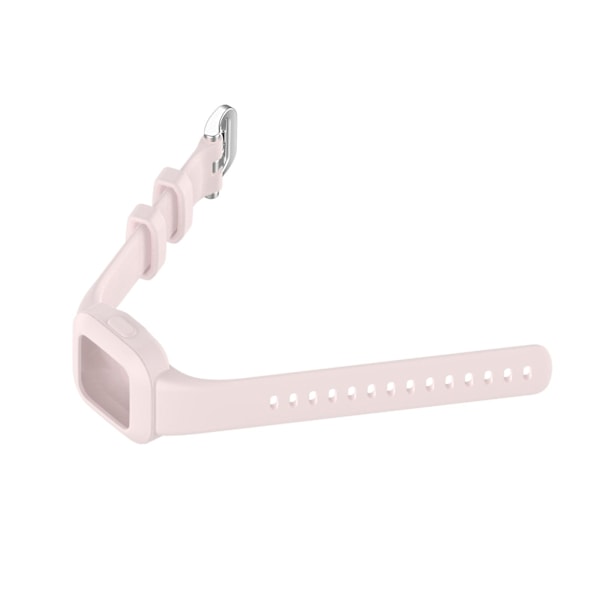 Pink Pink kompatibel med Garmin Vivofit Jr3 Silikone Ensfarvet Urrem
