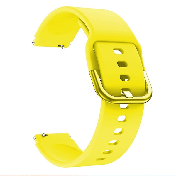 Gul Gul kompatibel med Xiaomi Mi Watch Silikonklokkereim