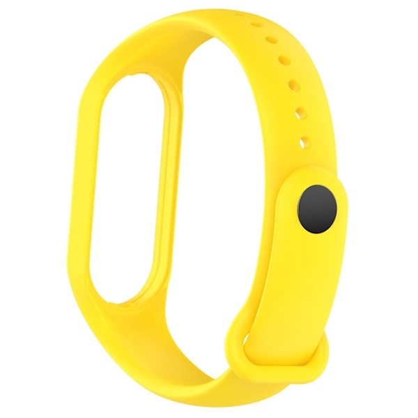 Gul Gul Silikone Urrem kompatibel med Xiaomi Mi Band 7 kompatibel med Xiaomi Mi Band 7 / 7nfc / 6 / 6 Nfc / 5 / 5 Nfc / Amazfit Band 5