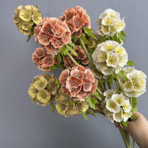 Simulert Vindmølle Blomst Eksklusiv Falsk Blomsterkurv Hjemmeinnredning Windmill fruit white