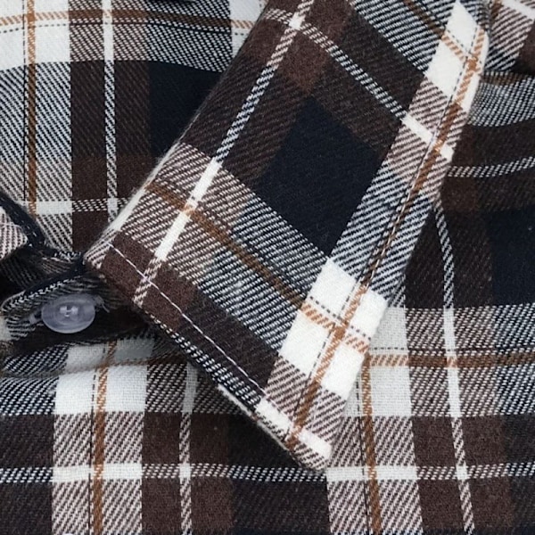 Dame falsk krage Avtakbar krage Herre Rutete Avtakbar C Small size red stripe Plaid-44