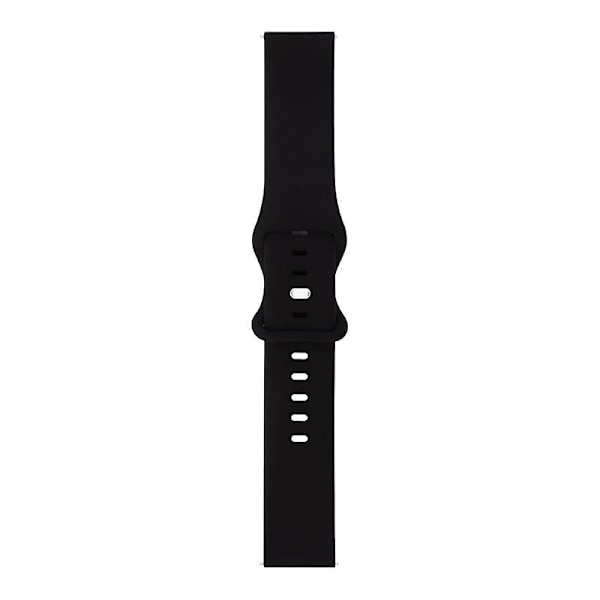 Svart silikonrem kompatibel med Garmin Vivoactive 3