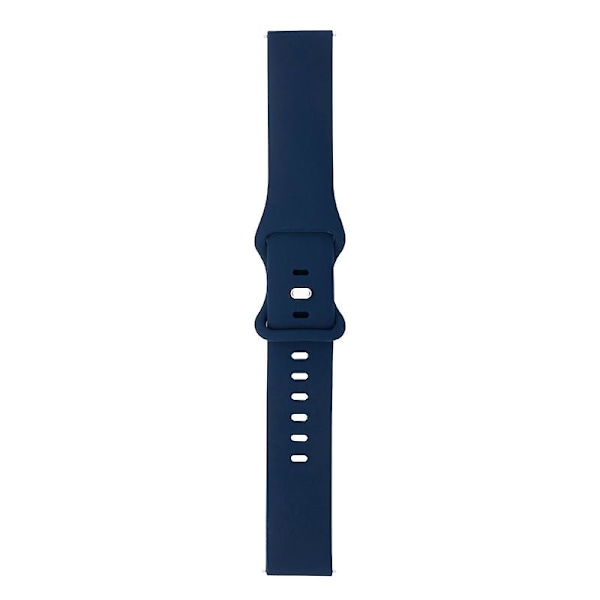 Midnatsblå Midnatsblå kompatibel med Huawei Watch Gt 2 42mm silikonerem