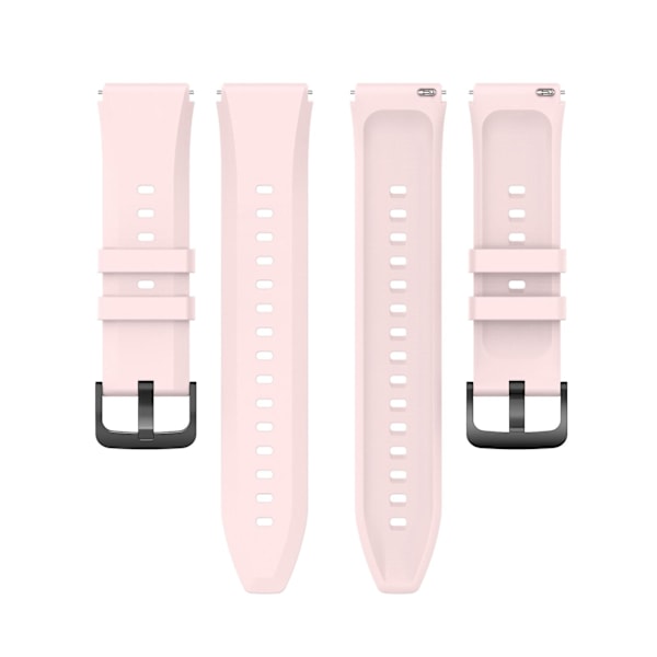 Lyserød Lyserød 22mm Silikone Urrem kompatibel med Xiaomi Watch S1