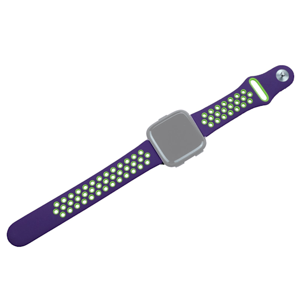 Kompatibel med Fitbit Versa 3 Tvåfärgat Silikonarmband