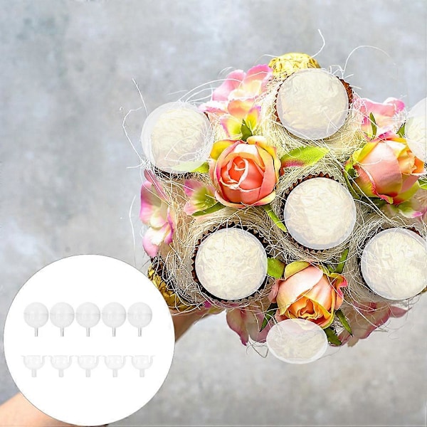 40 stk. Chokoladeholder Buket Blomst Slik Pakke Base Buket DIY Fikseringsbase