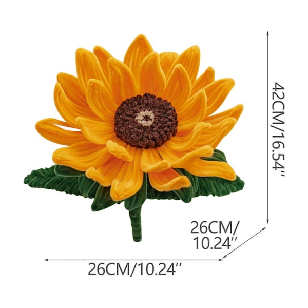Solsikke Simulering Blomst Orange