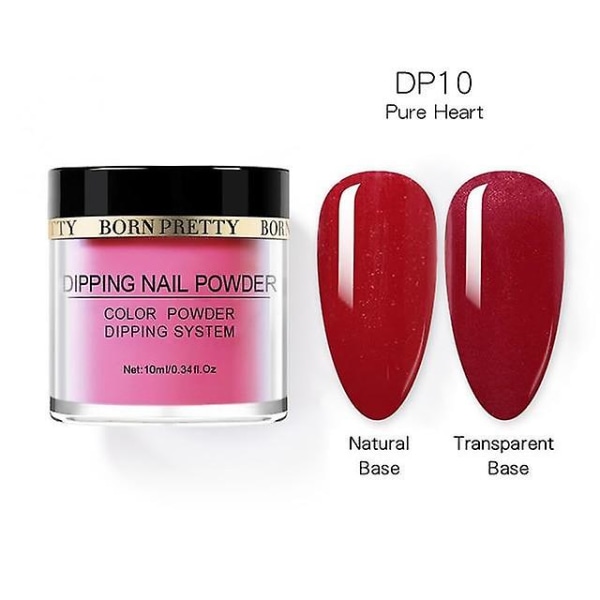 Dipping Nail Powders Base Coat Gradient Holographic- French Nail Natural Color BP-DP10