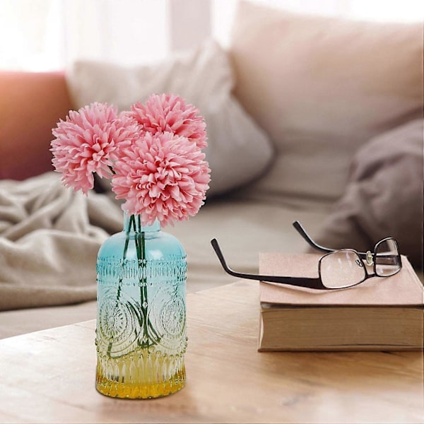 10 stk. Silkekrysantemum Ball Buketter Hortensia for Bryllup Pink
