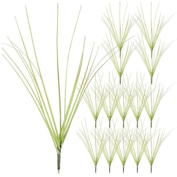 15 st Simuleringsgräs Konstgjort Gräs Dekor Vas Fyllmedel Blomsterarrangemang Dekorationer