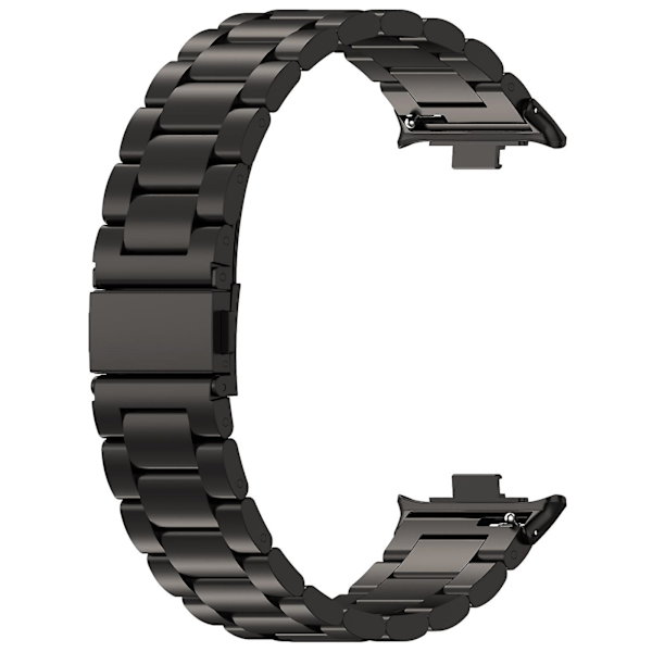 Svart Svart Tre Perle Metall Klokkereim kompatibel med Redmi Watch 4