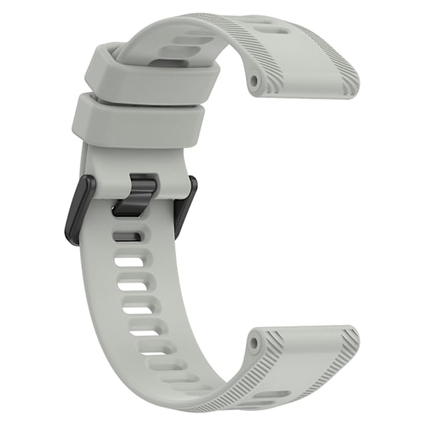 Skifergrå Silikon Twill Klokkereim kompatibel med Garmin kompatibel med erunner 955
