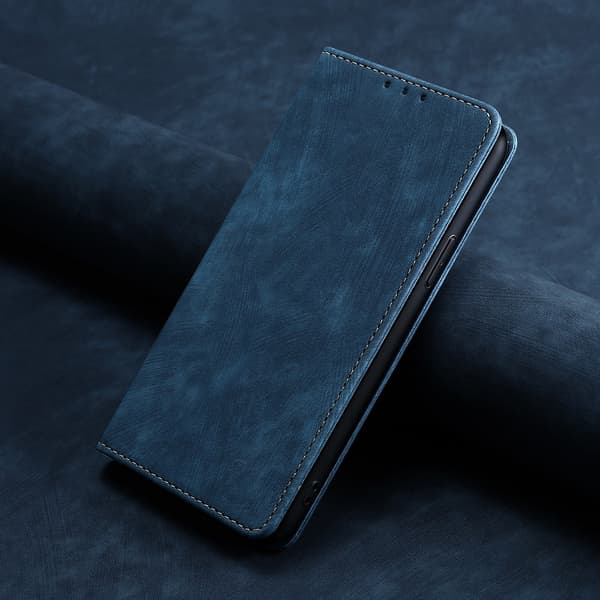 iPhone 14 Plus sininen magneettinen suojakotelo