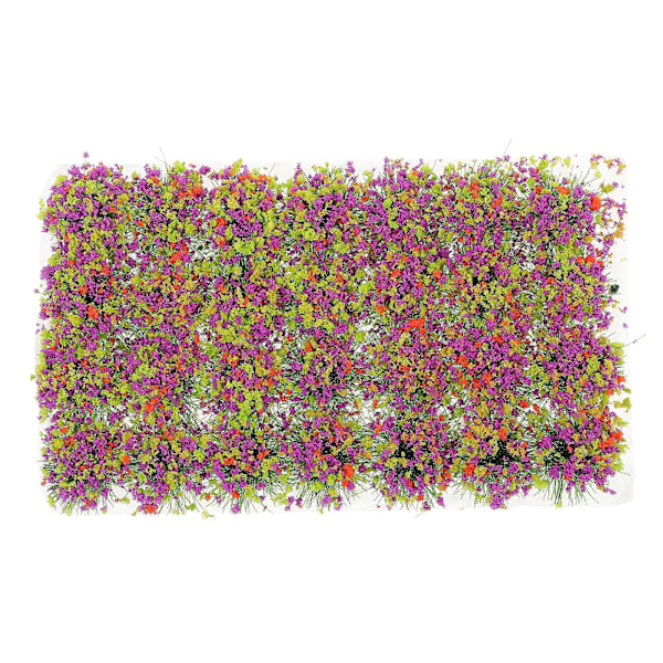 1 eske med kunstige blomstermodell miniatyrpynt simulering blomsterklynge