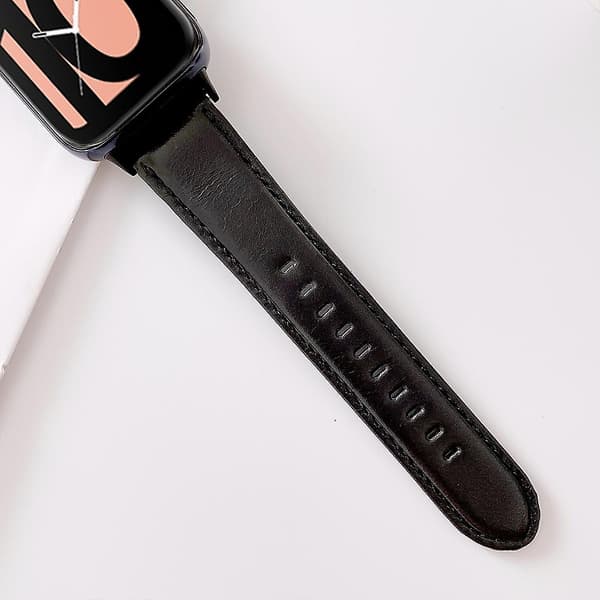 Sort Sort kompatibel med Oppo Watch 41mm Plain Weave urrem