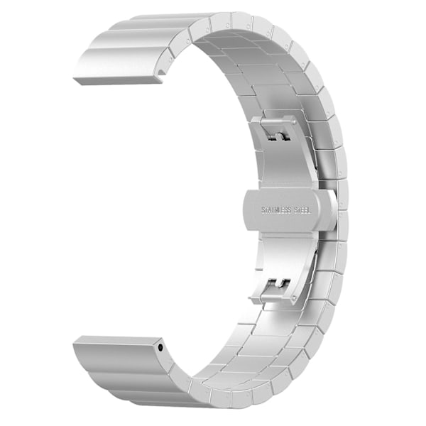 Sølv Sølv Stål Klokkereim kompatibel med Huawei Watch Gt 3 42mm