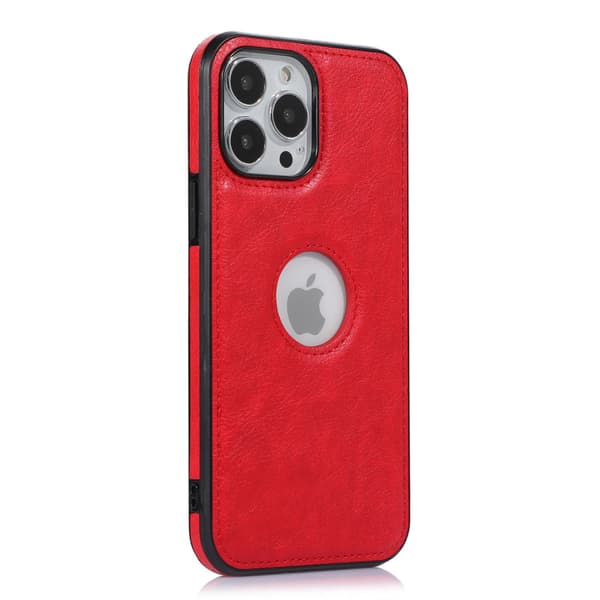 Punainen iPhone 13 Pro Max -kotelo, puuttuva kokovartalokotelo