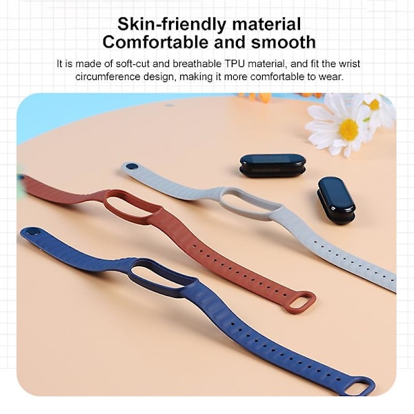 Musta Musta yhteensopiva Xiaomi Mi Band 6 / 5 Universal silikoni kellon ranneke
