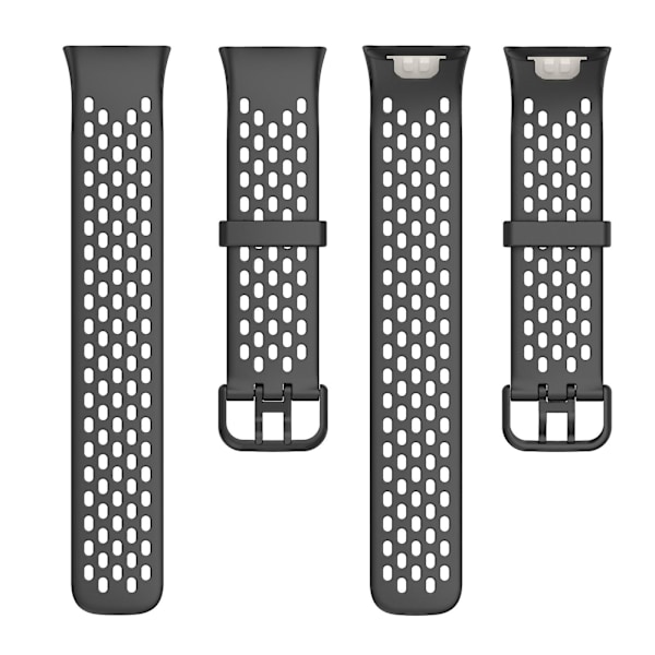 Sort Sort TPU Urrem kompatibel med Xiaomi Mi Band 7 Pro
