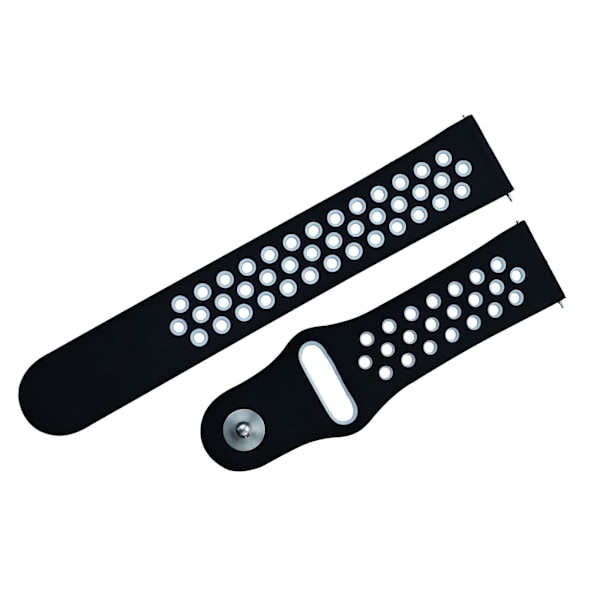 Kompatibel med Fitbit Versa 3 Tvåfärgat Silikonarmband