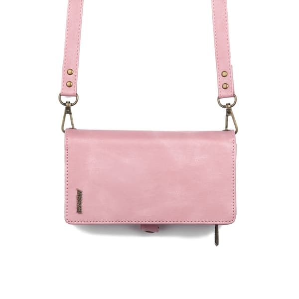 Etui til iPhone 13 rosa Flip Lommebok med Kortholder