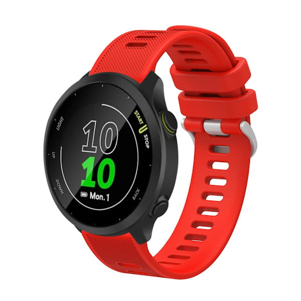Rött rött klockarmband kompatibelt med Garmin Venu 2 Plus
