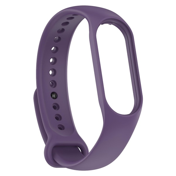 Purppura Silikoninen Kellon Ranneke yhteensopiva Xiaomi Mi Band 7:n kanssa, yhteensopiva Xiaomi Mi Band 7 / 7nfc / 6 / 6 Nfc / 5 / 5 Nfc / Amazfit Band 5:n kanssa
