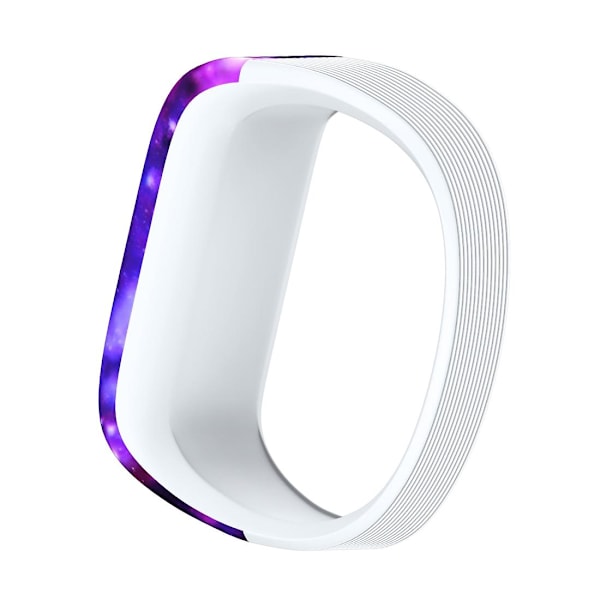 Lilla Lilla Gul Lyn Silikonerem kompatibel med Garmin Vivofit Jr, Stor