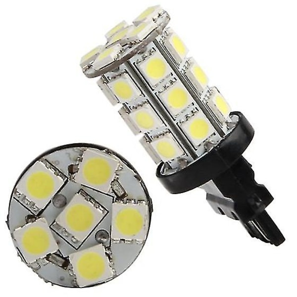 Ny 2st T20/ 3157 27 5050 Smd Led Lampa Bromsljus Parkering Lig