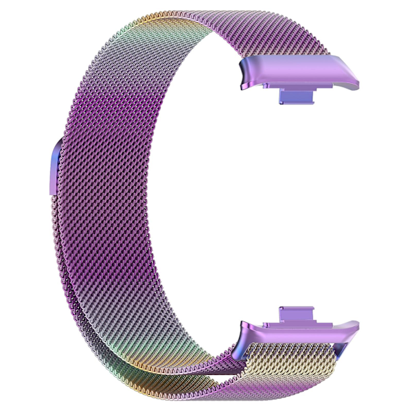 Farverig Milan Magnetisk Stål Mesh Rem kompatibel med Xiaomi Mi Band 8 Pro
