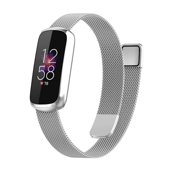 Hopea Hopea yhteensopiva Fitbit Luxe Special Edition metallisen kellonrannekkeen kanssa