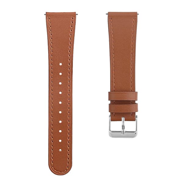 Ruskea ranneke, yhteensopiva Fitbit Versa 2 / Fitbit Versa / Fitbit Versa Lite -laitteiden kanssa