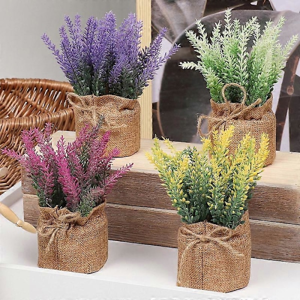 Kunstig Plante Iøynefallende Taupose Frisk Vakker Blomsterarrangement Falsk Blomst til Hjemmet Yellow
